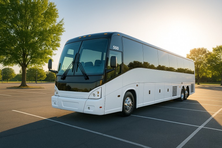 Mobile coach bus rental