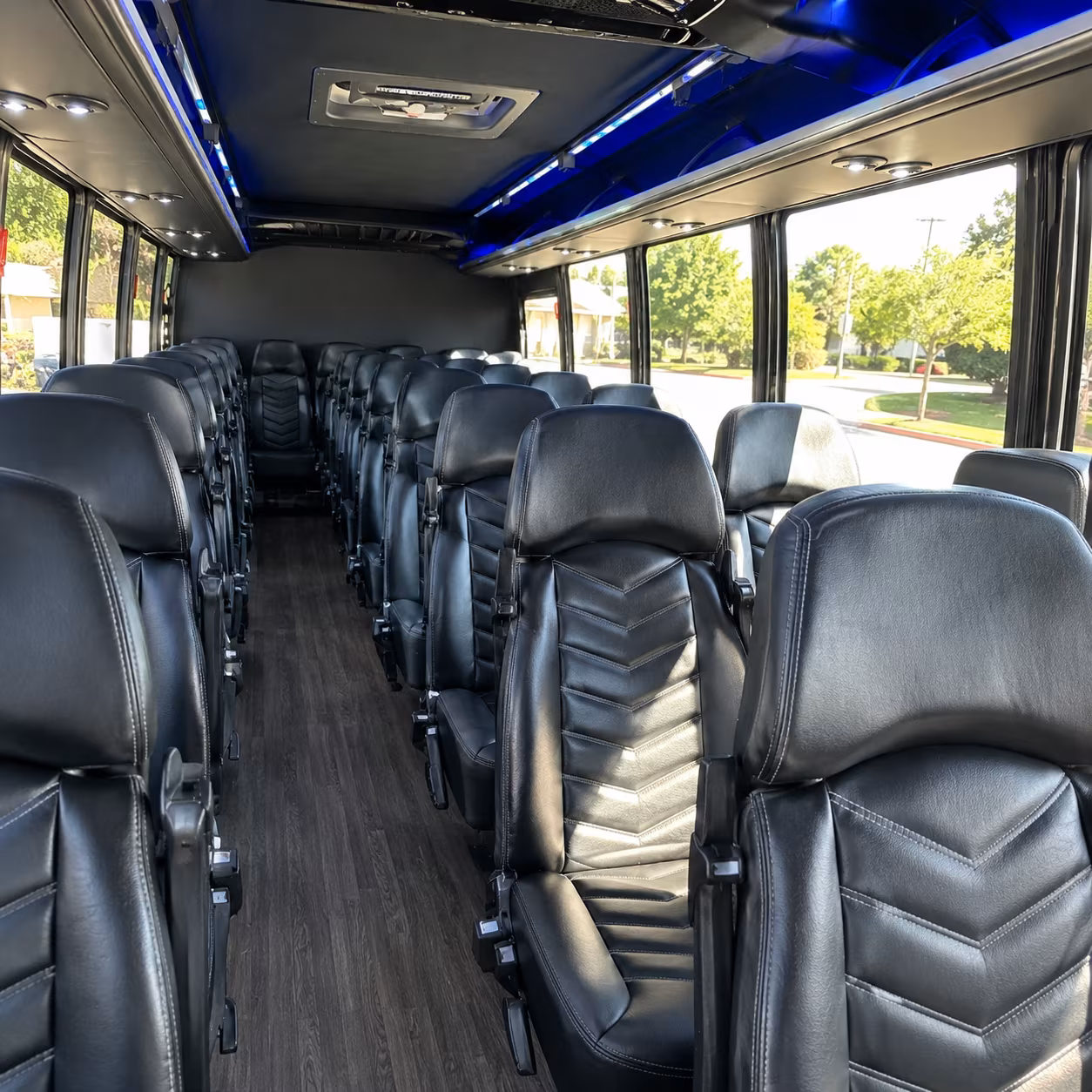 minibus rentals for bridal party transportation in mobile