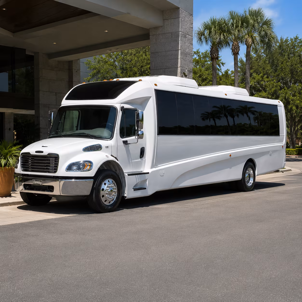 mobile charter bus rentals for long distance trips to new orleans