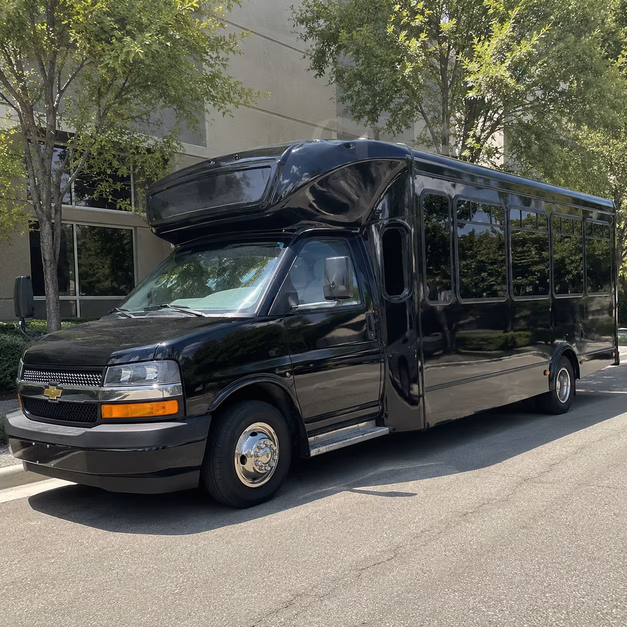 mobile new years eve party bus rental