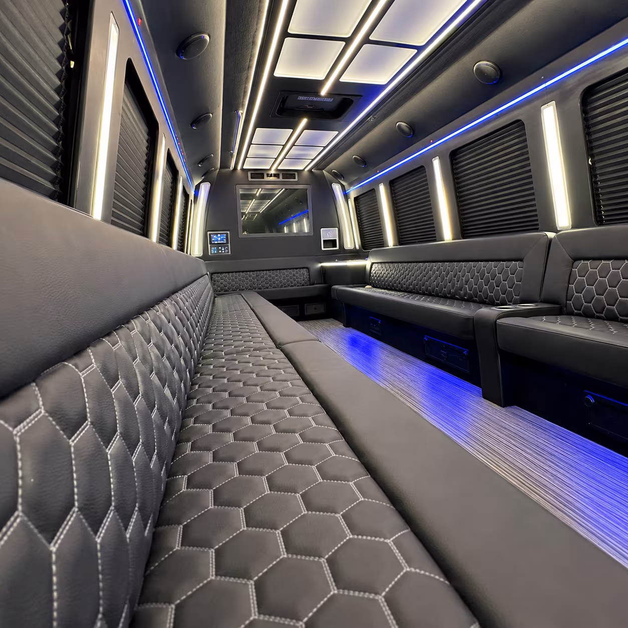 mobile party bus inside