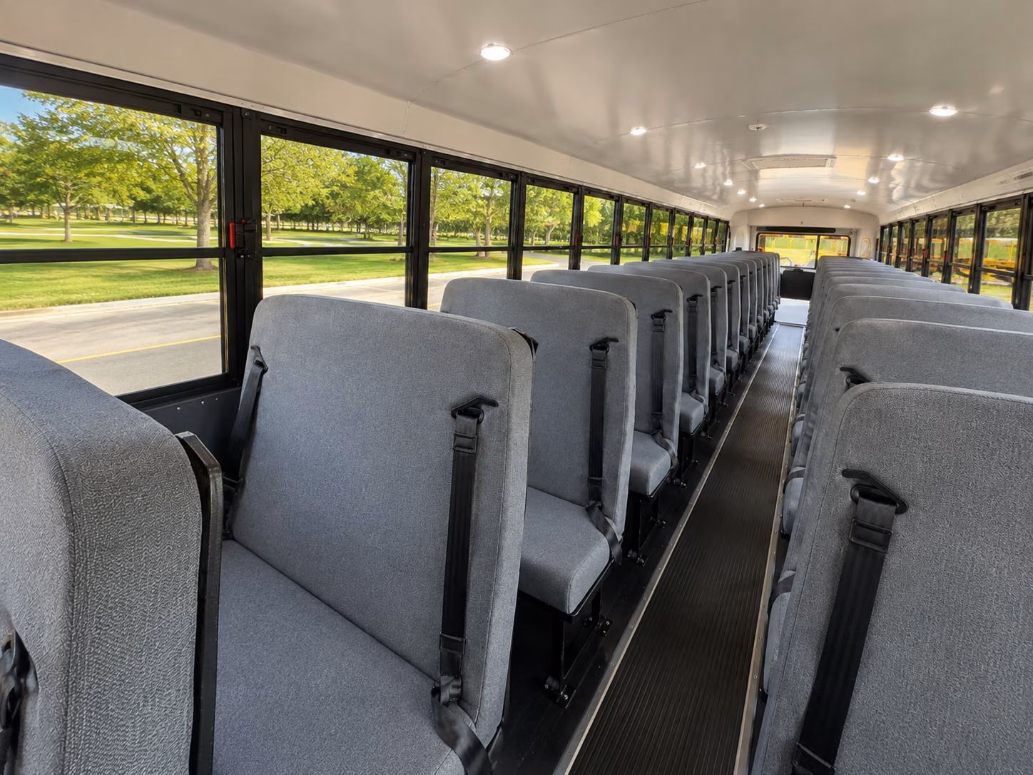 mobile school bus interior