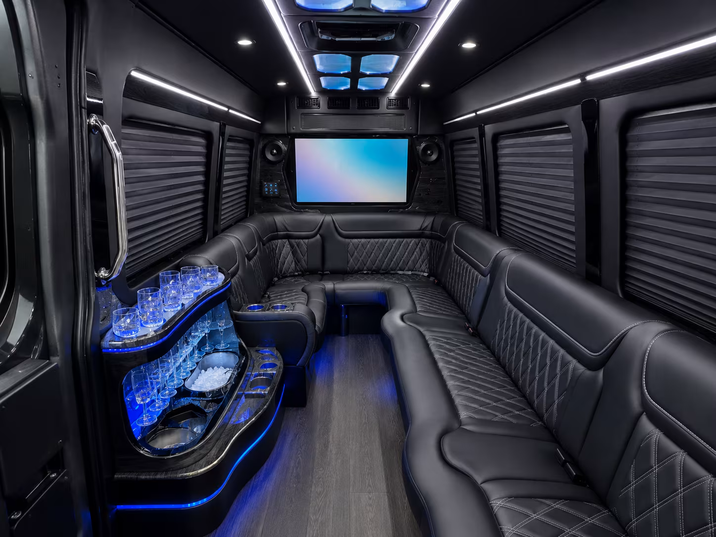 mobile sprinter limousine interior