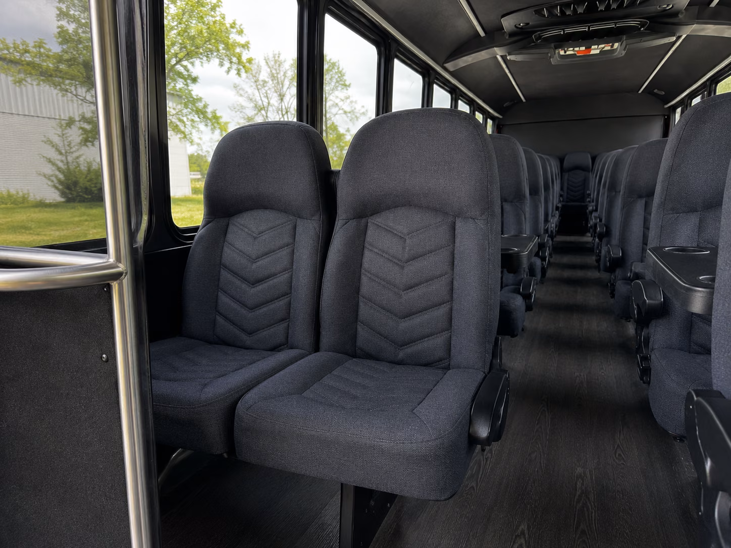 mobile wedding transportation onboard seating