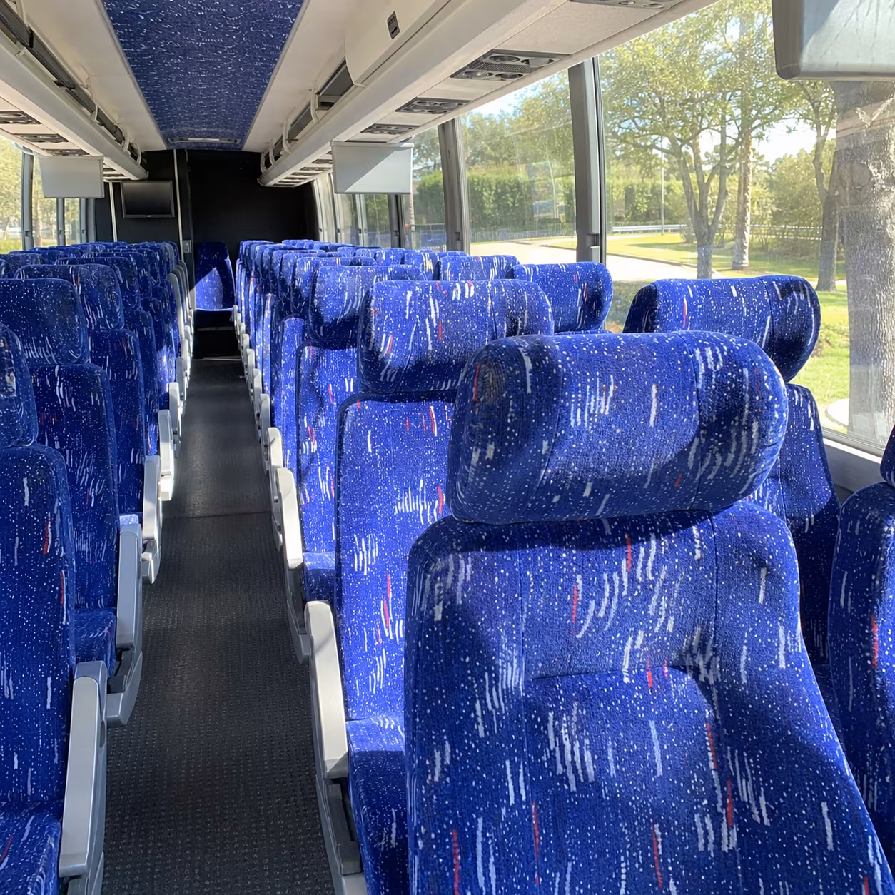mobile wine tour brewery transportation onboard seating